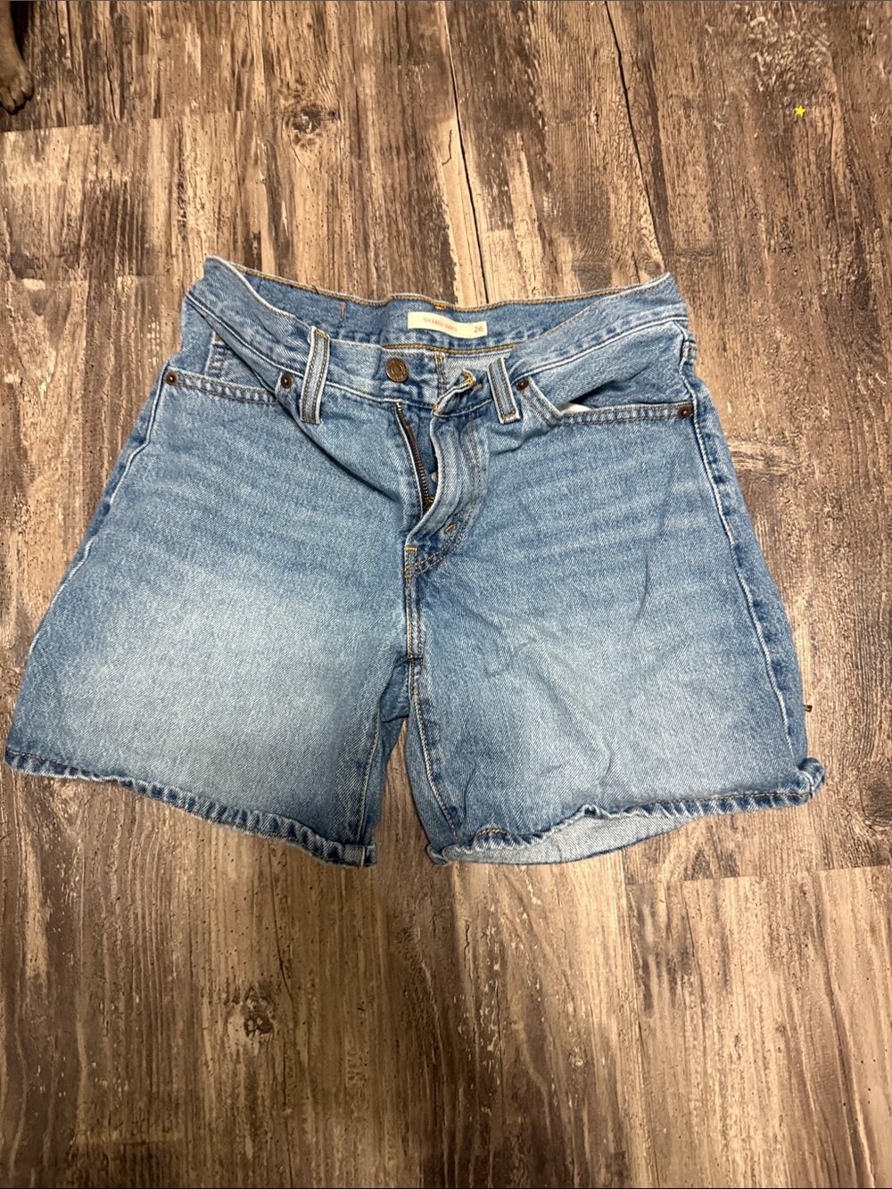Levi 94 baggy shorts size 26